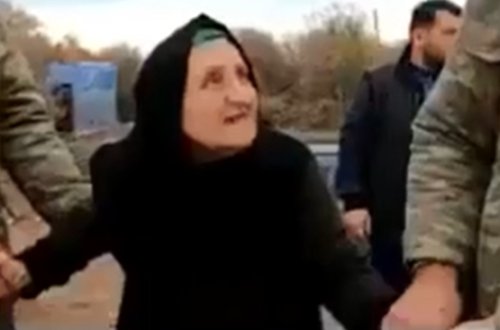 Ağdamlı nənə 27 il sonra torpağına qayıtdı - VİDEO