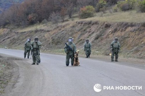 Dağlıq Qarabağda ərazilərin minalardan təmizlənməsinə başlanıldı - FOTO/VİDEO
