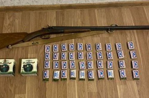 Saatlı sakinindən odlu silah və narkotik götürüldü