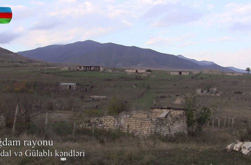 İşğaldan azad olunmuş Ağdam kəndlərinin görüntüləri - VİDEO