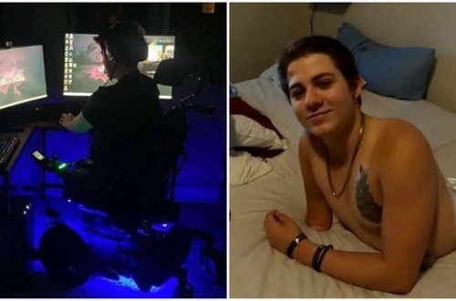 Bədənin yarısını itirməyinə baxmayaraq, nişanlanıb və özünə iş tapıb