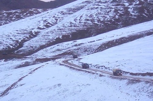 Ordumuzun Kəlbəcərə daxil olmasının növbəti görüntüləri - VİDEO