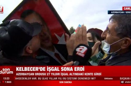 Kəlbəcərlilərin Ərdoğan sevgisi Türkiyə mediasında - VİDEO