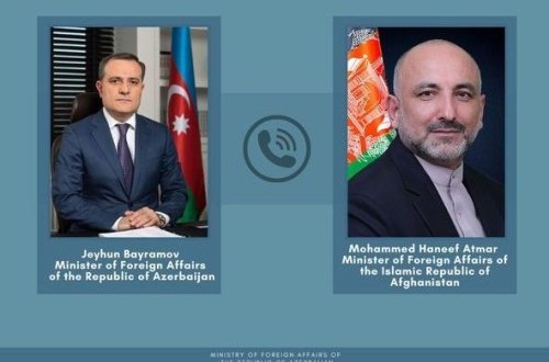 Azərbaycan və Əfqanıstan XİN başçıları arasında telefon danışığı olub