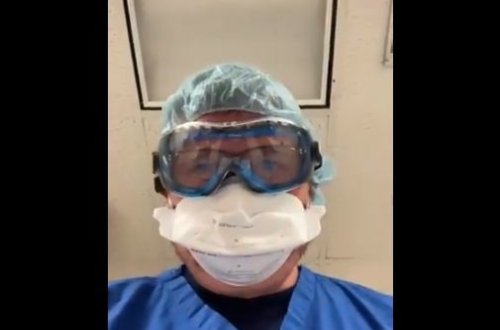 Həkim COVID-19-dan ölənlərin son anlarını “canlandırdı” - VİDEO