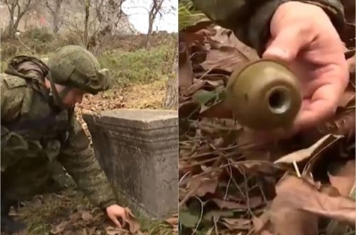 Dağlıq Qarabağda 150-yə yaxın partlayıcı zərərsizləşdirildi - VİDEO