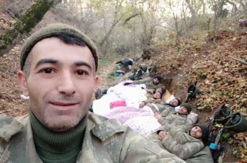 SOCAR-ın müharibədə iştirak edən əməkdaşı: “Anam Vətənimdir və canımı qurban verməyə hazıram” - FOTO