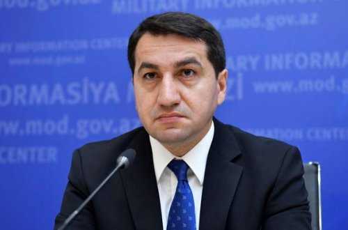 Prezidentin köməkçisi xarici diplomatlarla Tərtər və Ağdamda - FOTO