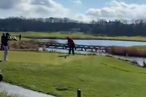 Tramp əsəbiləşdi: “Bu lənətə gəlmiş çuxura nifrət edirəm” - VİDEO