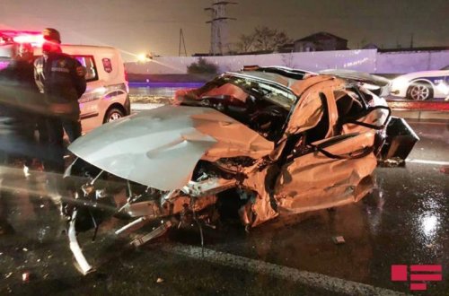 Страшная авария в Баку, погибли три медика - ФОТО