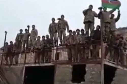 Laçında Azərbaycanın Dövlət Himni səsləndirildi - VİDEO