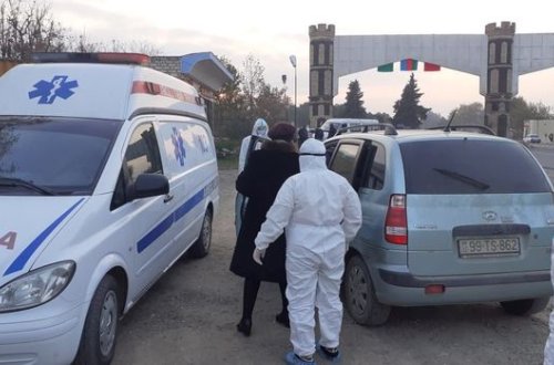 Ağstafada evdən icazəsiz çıxan koronavirus xəstələri saxlanıldı - FOTO/VİDEO
