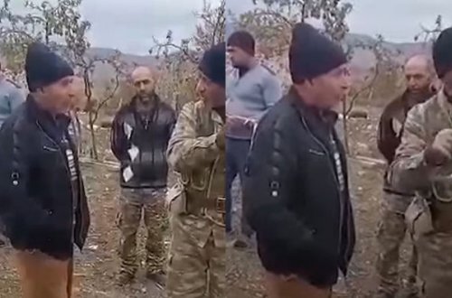 Azərbaycan əsgəri erməniyə: 