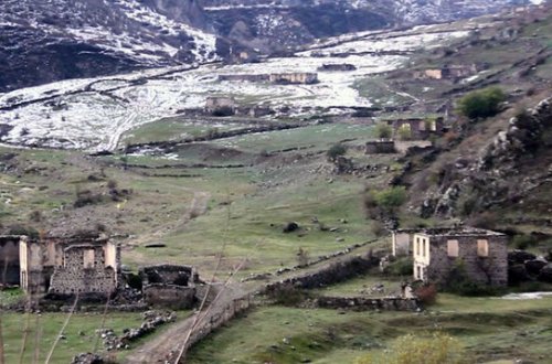 Laçın rayonunun Hüsülü və Malıbəy kəndlərinin görüntüləri - VİDEO