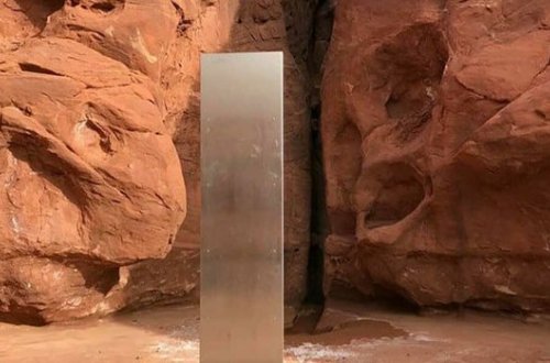 В США появился еще один загадочный монолит - ФОТО