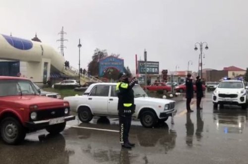 Жители Хачмаза и Губы почтили память шехидов отечественной войны - ВИДЕО