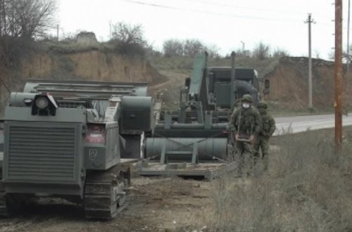 Российские саперы провели работы по разминированию в Ходжалы - ФОТО