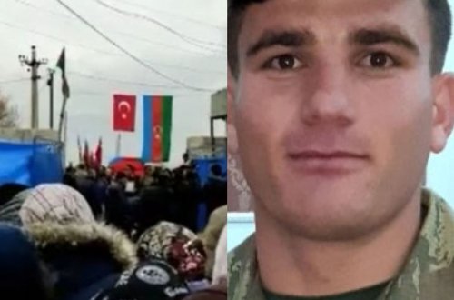 Naxçıvanda qandonduran hadisə: Ata 52 gün sonra meyiti tapılan şəhid oğluna qurban kəsdi - VİDEO