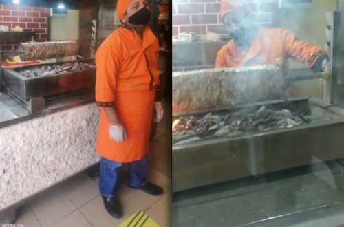 Bakıda həftəsonu qadağasına əməl etməyərək fəaliyyət göstərən dönərxana aşkar edildi - VİDEO