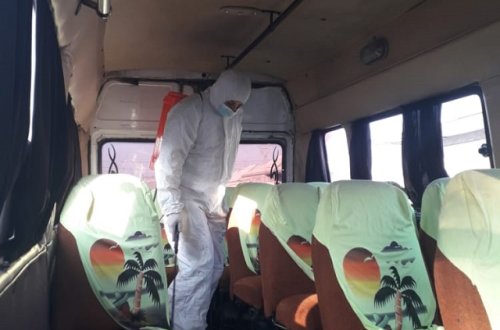 Mingəçevir şəhərində tibbi-profilaktik və dezinfeksiya işləri gündəlik olaraq gücləndirilmiş qaydada davam etdirilir