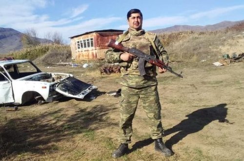 İkinci Qarabağ müharibəsində iştirak edən DGK əməkdaşı - FOTO