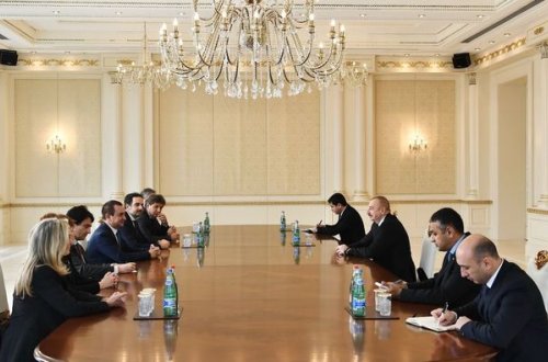 Президент Ильхам Алиев принял зампреда Палаты депутатов Италии - ФОТО