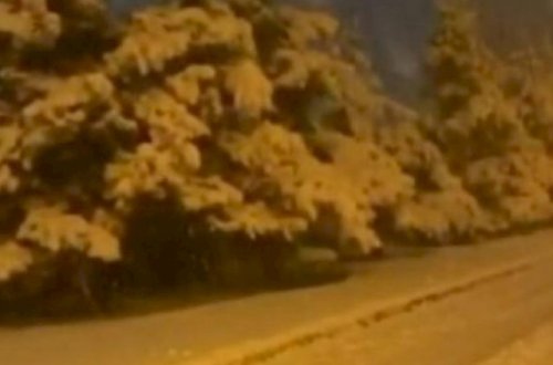 Azərbaycana güclü qar yağıb – Video