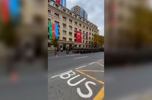 İki qardaş ölkənin qəhrəmanları bir meydanda - VİDEO