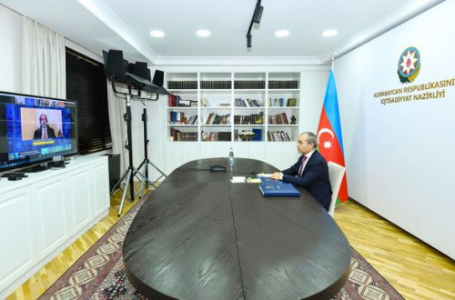 Mikayıl Cabbarov CAREC-in Nazirlər Konfransında iştirak edib - YENİLƏNİB + FOTO