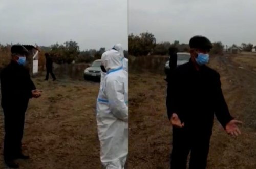 Koronavirusdan ölən şəxsin dəfnində iştirak edən COVID-19 xəstəsi tutuldu - FOTO