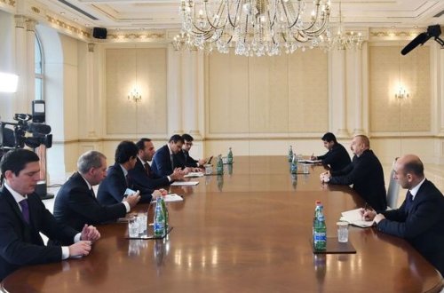 Ильхам Алиев принял делегацию Министерства иностранных дел и международного сотрудничества Италии - ФОТО