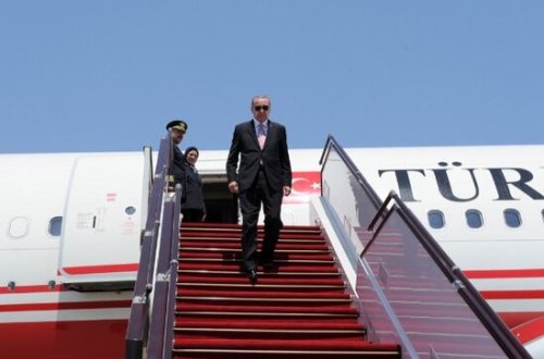 Ərdoğanın Azərbaycana səfəri başladı - VIDEO
