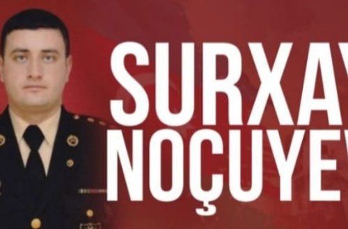 Surxay Noçuyev “Vətən Müharibəsi Qəhrəmanı” adı ilə təltif olundu