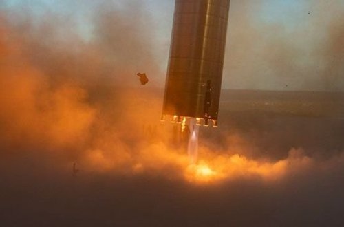 Ракета Илона Маска Starship взорвалась на испытаниях - ВИДЕО