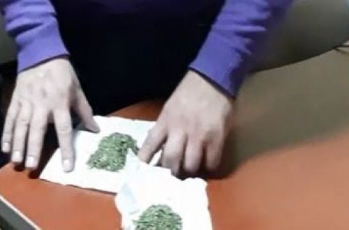 Bərdə sakinindən külli miqdarda narkotik götürülüb - FOTO