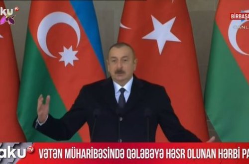 Президент: Я поклялся защищать территориальную целостность Азербайджана
