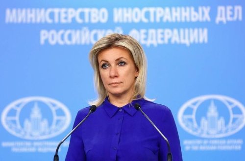 Zaxarova Naxçıvana dəmir yolu çəkilməsindən danışdı