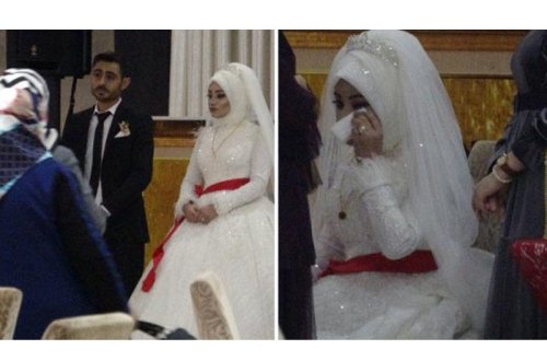 Gizli toya polis basqını - Gəlin göz yaşlarını saxlaya bilmədi - FOTO