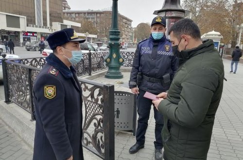 Gəncə şəhər Baş Polis İdarəsinin əməkdaşları tərəfindən reyd keçirildi - FOTO