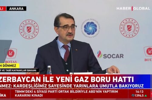 Azərbaycanla Türkiyə arasında yeni təbii qaz kəməri qurulur - CANLI YAYIM