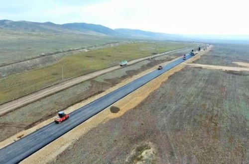 Suqovuşan və Talış kəndlərinə gedən yolların asfaltlanmasına başlanılıb - FOTO/VİDEO