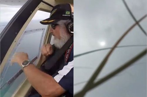 Təyyarədə pilotun əlindən düşən “iPhone” səmada öz “uçuşunu” qeydə aldı - VİDEO