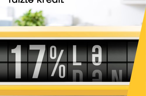 Yelo bankdan illik 17% ilə kreditlər