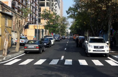 Mirəli Qaşqay küçəsi təmir edildi - FOTO