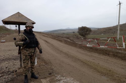 В Ходжавендском районе установлены полицейские посты - ФОТО