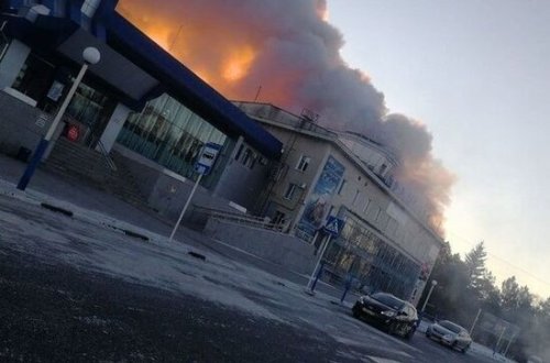 SON DƏQİQƏ: Beynəlxalq aeroportda yanğın olub - VİDEO