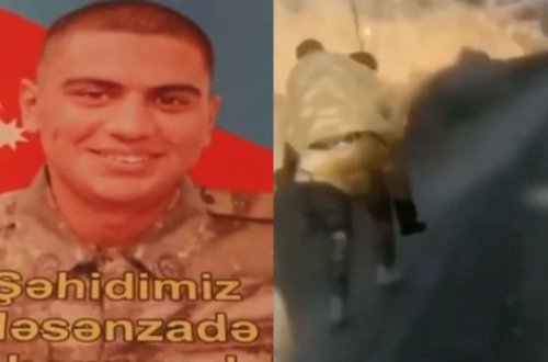 Xocavənddə yaralı yoldaşlarını xilas edən qəhrəman şəhidimiz - VİDEO