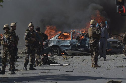 Kabildə dəhşətli partlayış: Çox sayda ölənlər və yaralananlar var