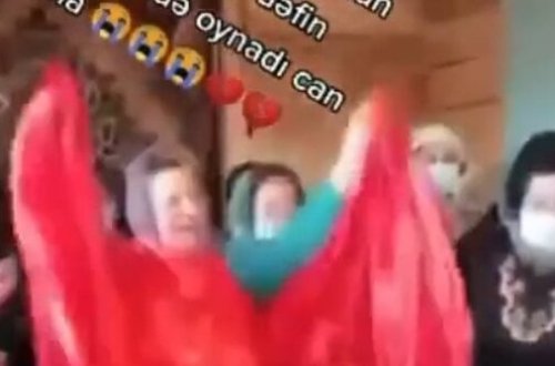 ŞƏHİD anasının NİŞANLI oğlunun dəfnində RƏQS etməsi ÜRƏK DAĞLADI- VİDEO