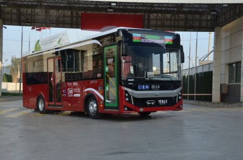 Gələn il Bakıya daha 355 yeni avtobus gətiriləcək